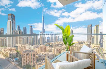 Apartment - 1 Bedroom - 2 Bathrooms for rent in Bellevue Tower 2 - Bellevue Towers - Downtown Dubai - Dubai