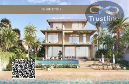 Villa - 7+ Bedrooms - 7+ Bathrooms for sale in Grandeur Villas - AlThuraya Island - Ajmal Makan City - Sharjah Waterfront City - Sharjah