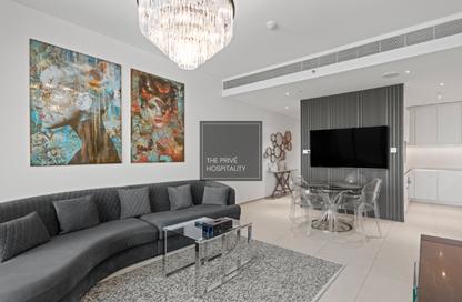 Apartment - 1 - 2 for rent in Jumeirah Gate Tower 1 - The Address Jumeirah Resort and Spa - Jumeirah Beach Residence - Dubai