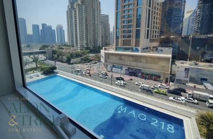 Apartment - 1 Bedroom - 2 Bathrooms for rent in MAG 218 - Dubai Marina - Dubai