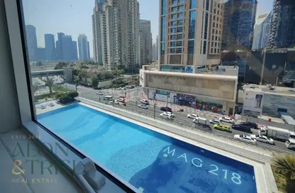 شقة - غرفة نوم - 2 حمامات للايجار في برج ماج 218 - دبي مارينا - دبي