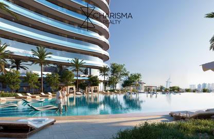 Apartment - Studio - 1 Bathroom for sale in Binghatti Skyflame - Majan - Dubai Land - Dubai