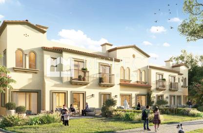 Townhouse - 3 - 4 for sale in Olvera - Zayed City (Khalifa City C) - Khalifa City - Abu Dhabi