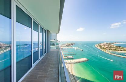 Apartment - 2 - 3 for rent in Beach Isle Tower 1 - Beach Isle - Emaar Beachfront - Dubai Harbour - Dubai