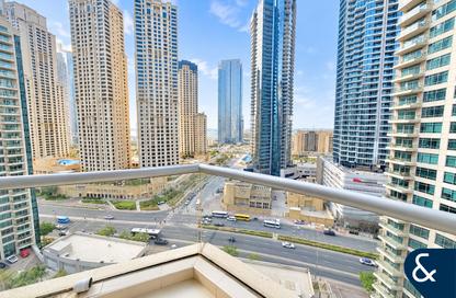 Apartment - 1 - 2 for rent in Bonaire Tower - Park Island - Dubai Marina - Dubai