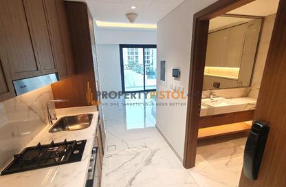 Apartment - Studio - 1 Bathroom for rent in Azizi Riviera 61 - Azizi Riviera - Meydan One - Meydan - Dubai