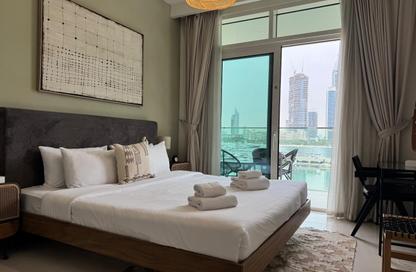 شقة - غرفة نوم - 1 حمام للبيع في برج Sunrise Bay 1 - سانرايز باي - إعمار بيتشفرونت - دبي هاربور - دبي