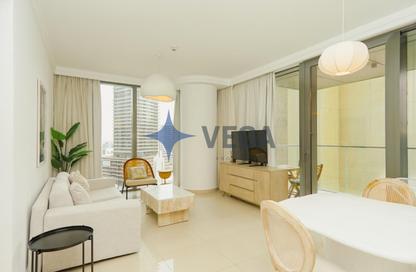 Apartment - 1 Bedroom - 2 Bathrooms for rent in Boulevard Point - Downtown Dubai - Dubai