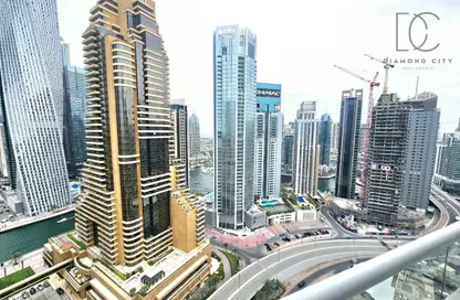 Apartment - Studio - 1 Bathroom for rent in Botanica Tower - Dubai Marina - Dubai