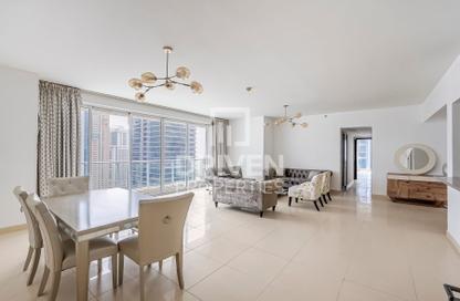 Apartment - 2 - 3 for rent in Laguna Tower - JLT Cluster A - Jumeirah Lake Towers - Dubai