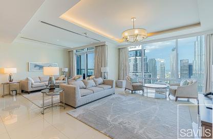 Apartment - 3 Bedrooms - 4 Bathrooms for rent in The Address Residence Fountain Views 1 - The Address Residence Fountain Views - Downtown Dubai - Dubai