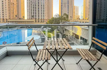 Apartment - 1 Bedroom - 2 Bathrooms for rent in Paloma Tower - Marina Promenade - Dubai Marina - Dubai