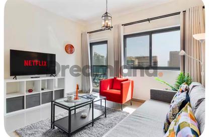 Apartment - 1 Bedroom - 2 Bathrooms for rent in Time Place Tower - Dubai Marina - Dubai