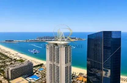 Apartment - 2 Bedrooms - 3 Bathrooms for rent in Al Fattan Marine Tower - Al Fattan Marine Towers - Jumeirah Beach Residence - Dubai