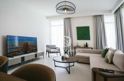 شقة - 2 غرف نوم - 2 حمامات للايجار في برج Marina Vista 2 - مارينا فيستا - إعمار بيتشفرونت - دبي هاربور - دبي