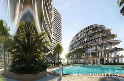 Apartment - Studio - 1 Bathroom for sale in Binghatti Aquarise - Business Bay - Dubai