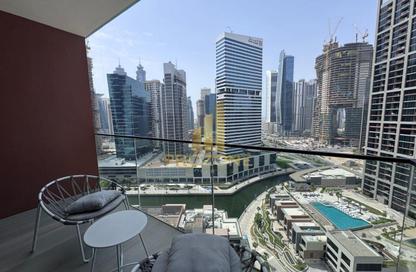 Apartment - Studio - 1 for rent in Peninsula Five - Peninsula - Business Bay - Dubai Apartment - Studio - 1 for rent in Peninsula Five - Peninsula - Business Bay - Dubai