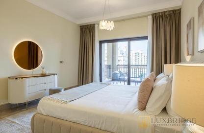Apartment - 1 - 2 for rent in The Fairmont Palm Residence South - The Fairmont Palm Residences - Palm Jumeirah - Dubai