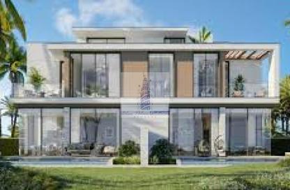 Townhouse - 4 - 4 for sale in Bay Villas - Dubai Islands - Dubai