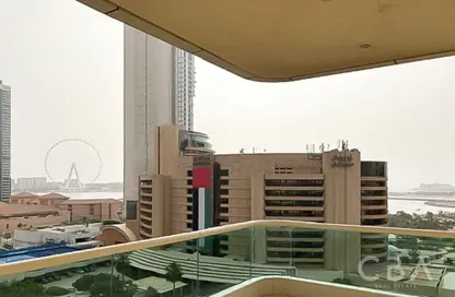 Apartment - 1 Bathroom for rent in The Royal Oceanic - Dubai Marina - Dubai