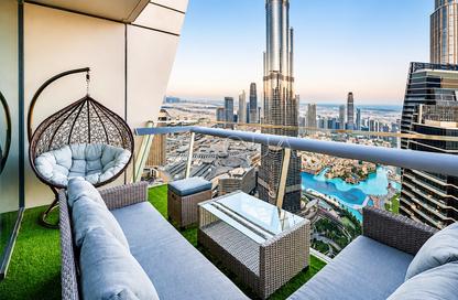 Apartment - 3 Bedrooms - 4 Bathrooms for rent in Burj Vista Tower 1 - Burj Vista - Downtown Dubai - Dubai