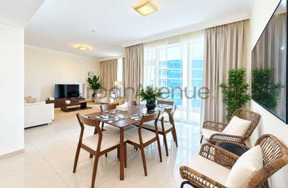 Apartment - 2 - 4 for rent in Al Bateen Residences - Jumeirah Beach Residence - Dubai