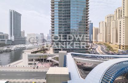 Apartment - 1 Bedroom - 2 Bathrooms for rent in Marina Quays West - Marina Quays - Dubai Marina - Dubai