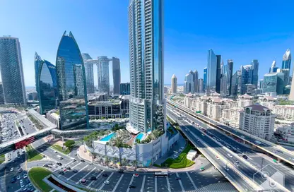 شقة - غرفة نوم - 1 حمام للايجار في فندق كمبينسكي سنترال افنيو - وسط مدينة دبي - دبي