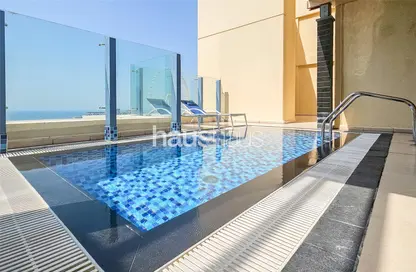 Apartment - 3 Bedrooms - 4 Bathrooms for rent in Amwaj 1 - Amwaj - Jumeirah Beach Residence - Dubai