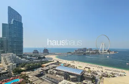 Apartment - 3 Bedrooms - 4 Bathrooms for rent in Amwaj 1 - Amwaj - Jumeirah Beach Residence - Dubai