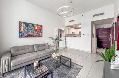 Apartment - 1 - 2 for rent in Glitz 2 - Glitz - Dubai Studio City - Dubai