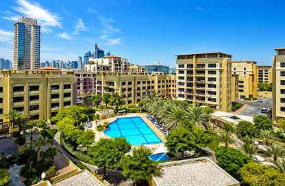 Apartment - 3 Bedrooms - 2 Bathrooms for rent in Al Ghaf 2 - Al Ghaf - Greens - Dubai