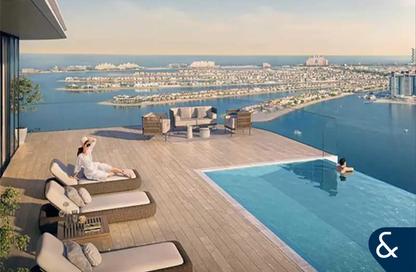 Apartment - 1 - 1 for sale in Seapoint Tower 2 - Seapoint - Emaar Beachfront - Dubai Harbour - Dubai