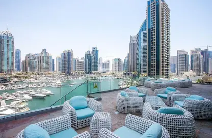 شقة - 2 غرف نوم - 3 حمامات للايجار في (برج كيان (إنفينيتي - دبي مارينا - دبي