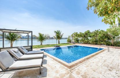 Villa - 6 Bedrooms - 7+ Bathrooms for rent in Signature Villas Frond K - Signature Villas - Palm Jumeirah - Dubai