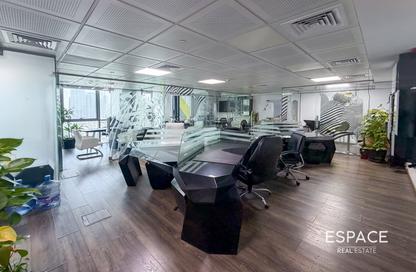 Office Space - Studio - 1 Bathroom for rent in Indigo Icon - JLT Cluster F - Jumeirah Lake Towers - Dubai
