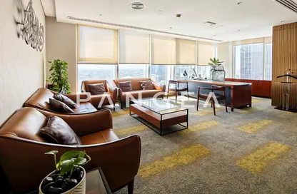 مكتب - استوديو - 2 حمامات للايجار في برج المنارة - الخليج التجاري - دبي