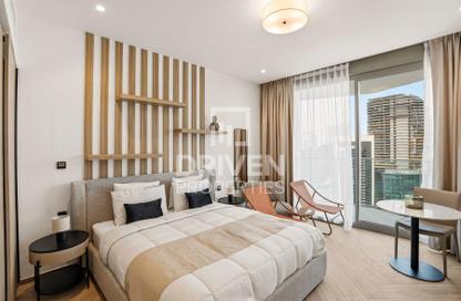 Apartment - Studio - 1 Bathroom for rent in Peninsula Three - Peninsula - Business Bay - Dubai