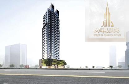 Apartment - Studio - 1 for sale in Orchid Towers - Tiger Downtown Ajman - Al Alia - Ajman