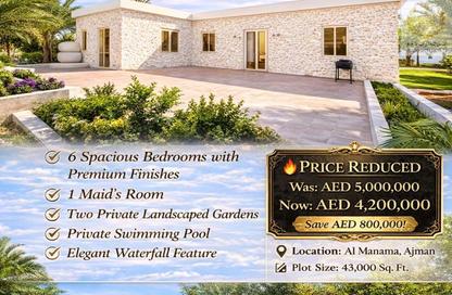 Villa - Studio - 7 Bathrooms for sale in Manama - Ajman Villa - Studio - 7 Bathrooms for sale in Manama - Ajman