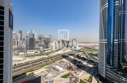 شقة - غرفة نوم - 2 حمامات للايجار في برج النبلاء - الخليج التجاري - دبي