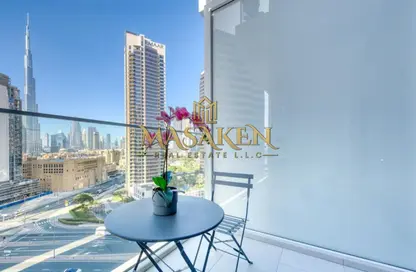 Apartment - Studio - 1 Bathroom for rent in Marquise Square Tower - Business Bay - Dubai
