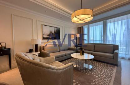 Apartment - 1 - 2 for rent in Kempinski Blvd (The address Blvd) - Downtown Dubai - Dubai