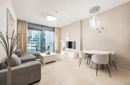 شقة - 2 غرف نوم - 3 حمامات للايجار في بوابة المارينا 1 - مارينا جيت - دبي مارينا - دبي