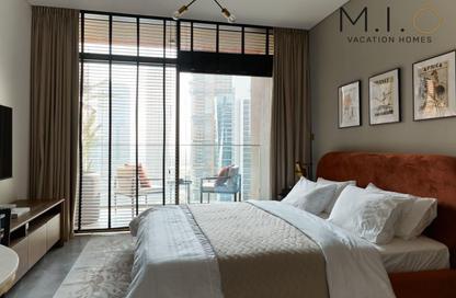 Apartment - Studio - 1 for rent in Peninsula Three - Peninsula - Business Bay - Dubai