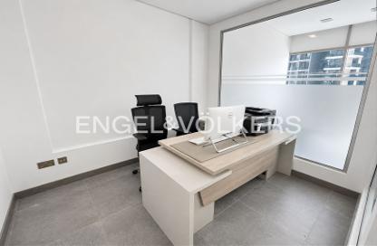 Office Space - Studio - 1 Bathroom for rent in The Binary Tower - Business Bay - Dubai