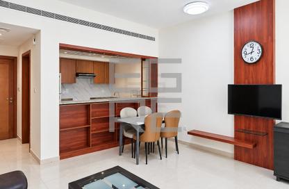 Apartment - 1 - 1 for rent in Al Dhafra 4 - Al Dhafra - Greens - Dubai