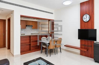 Apartment - 1 - 1 for rent in Al Dhafra 4 - Al Dhafra - Greens - Dubai
