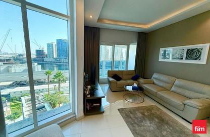 Apartment - 1 Bedroom - 1 Bathroom for rent in Damac Maison Prive B - Damac Maison Prive - Business Bay - Dubai