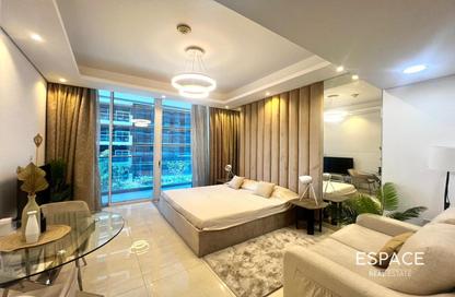 Apartment - Studio - 1 Bathroom for rent in Waves Tower - Business Bay - Dubai